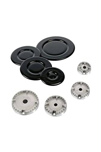 5.99 $ | Burner Hat Set Cooker Oven Hob Cap Cover Flame Gas Crown Kitchen Accessories Ovens Stove 8 Pcs