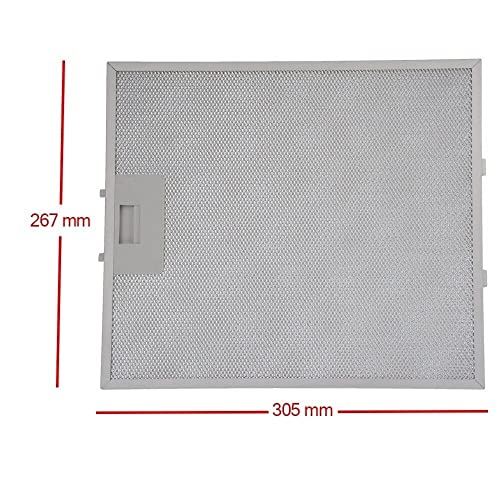 5.99 $ | W10169961A - Campana extractora compatible de 267 x 305 mm AEG, Ikea, Elica, Whirlpool 